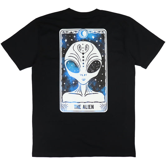 Alien Tarot Tee Black