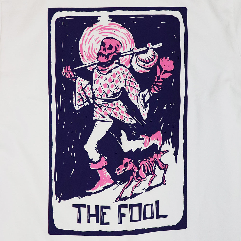 The Fool Long Sleeve Tee White