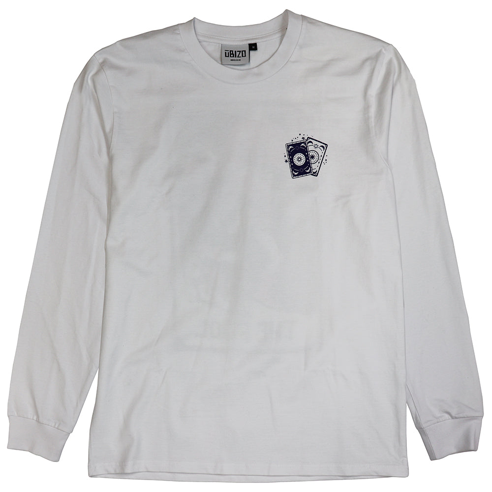 The Fool Long Sleeve Tee White